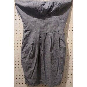 Trixxi Sleeveless Dress Size 9 Blue Pockets